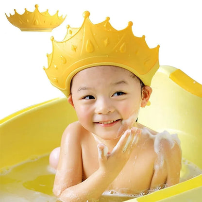 Kids Adjustable Toddler Hair Washing Shield Bathing Cap